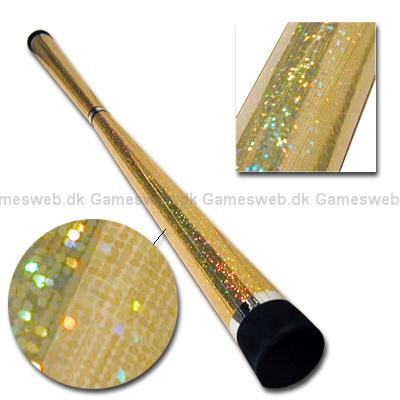 Glitter devil stick