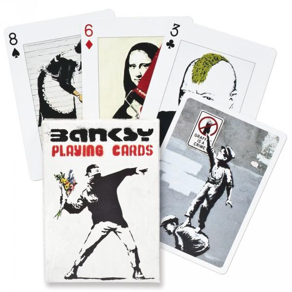 トランプ Banksy Exhibition Official Playing Cards Banksy Exhibition Official Catalog Playing Cards / Genius or Rebel