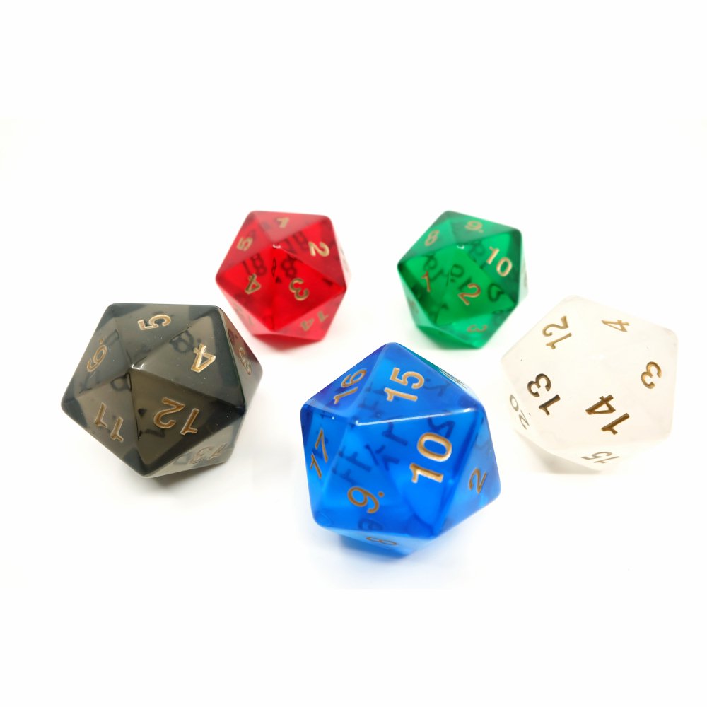 20-sidet transparant (55 mm)
