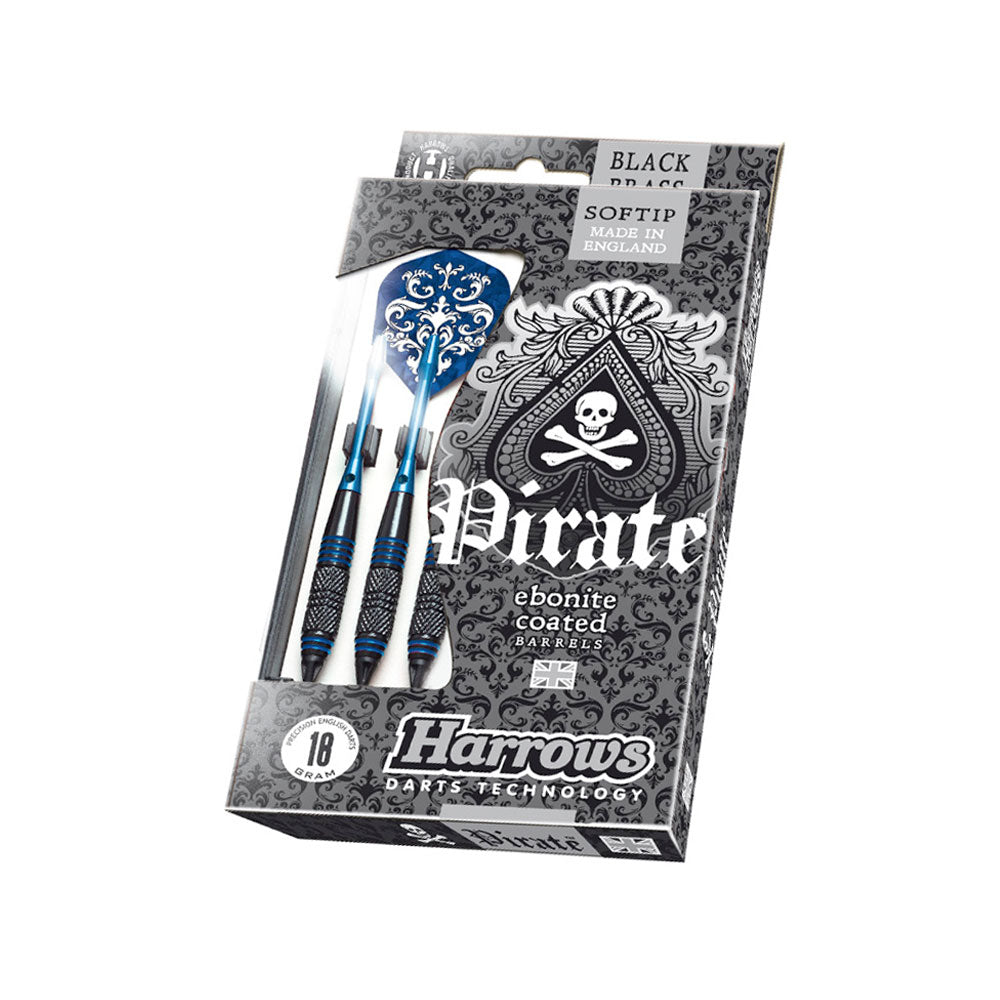 Pirate Blue softtip dartpile