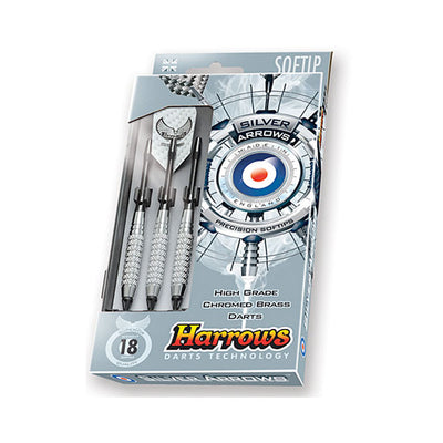 Silver Arrow softtip dartpile
