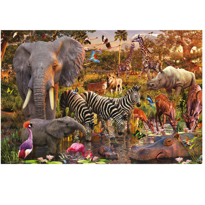 African Animals - 3000 brikker