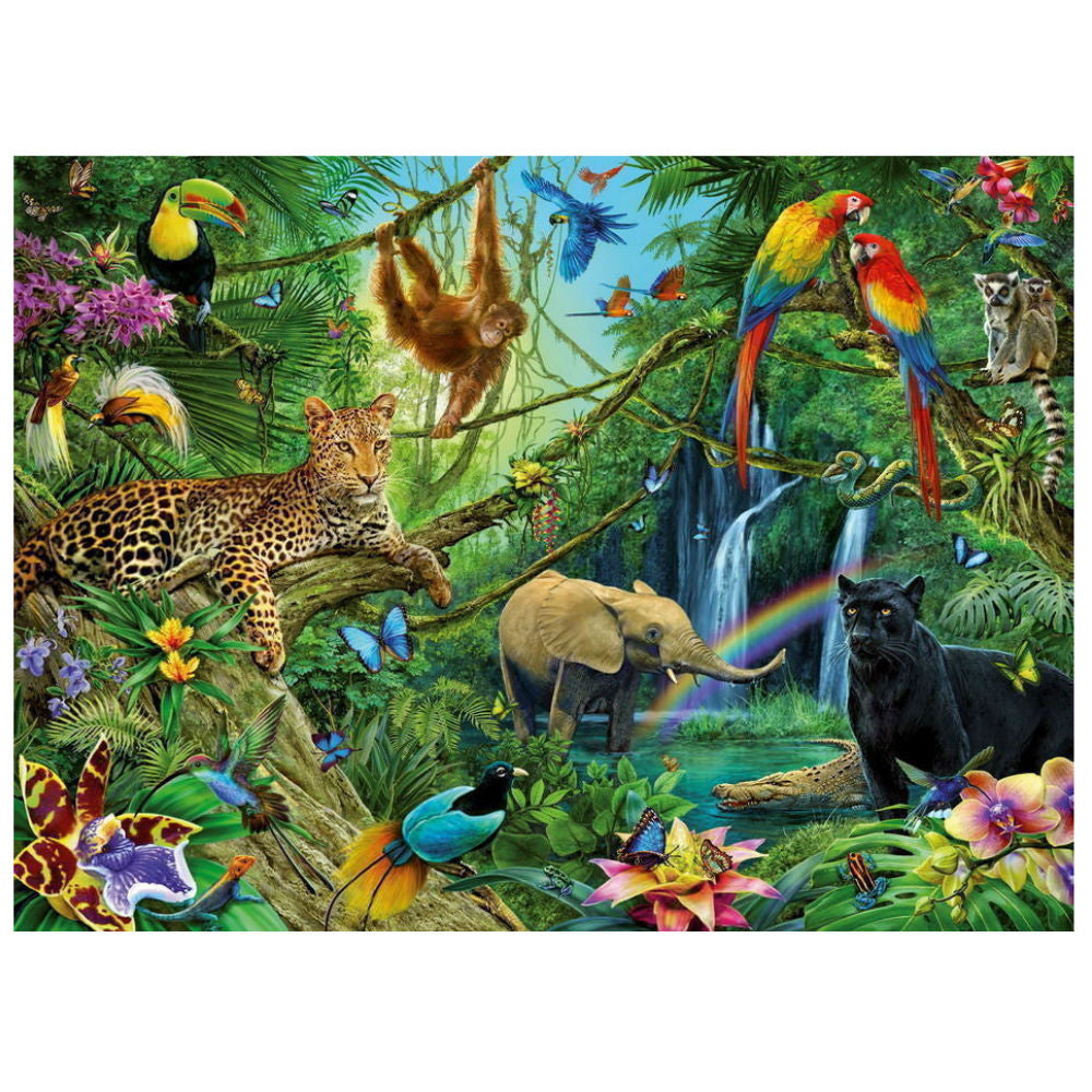 【未開封、2枚組】JUNGLE LIFE 20th Anniversary Animals in the Jungle - 200 XXL pieces – Games
