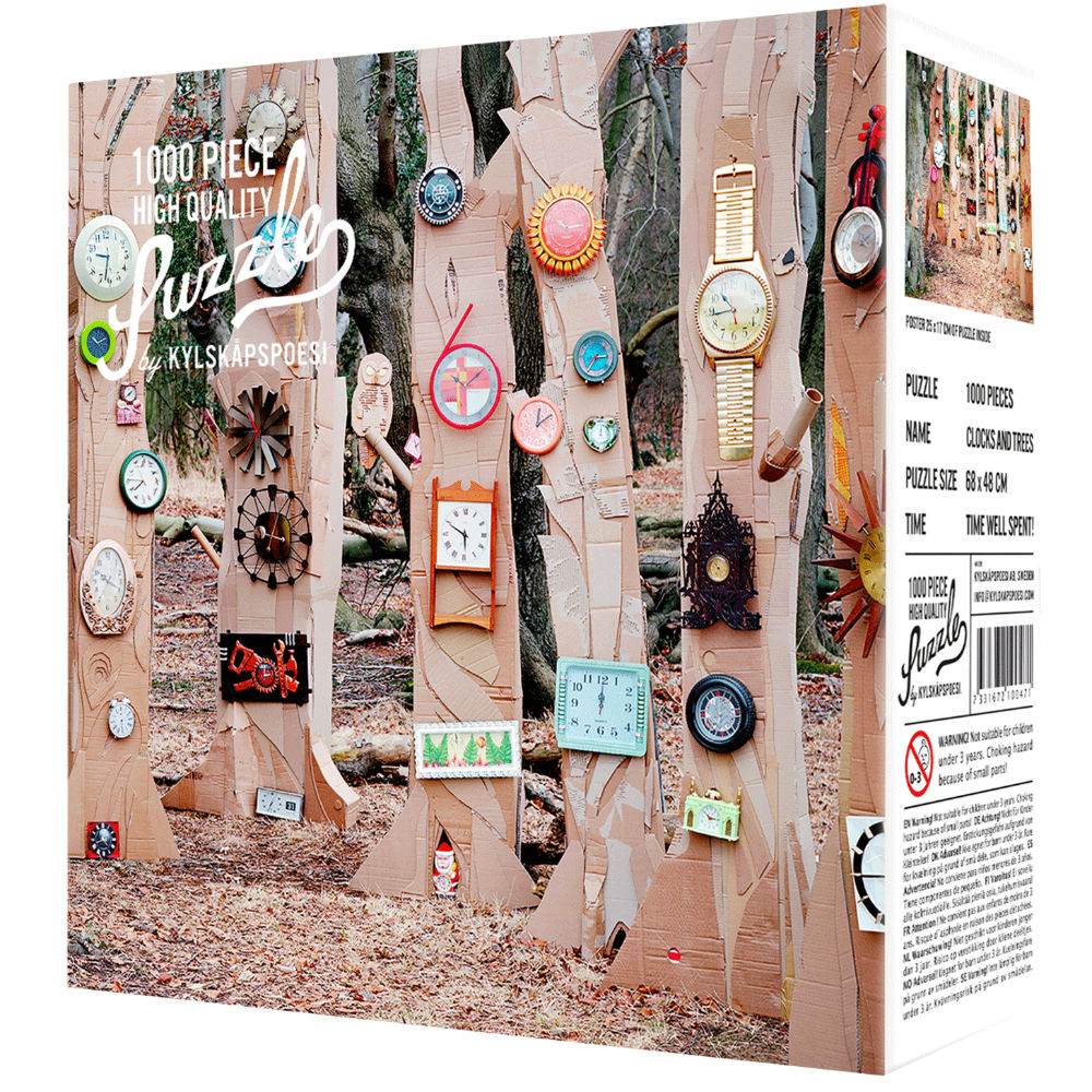 Clocks and Trees - 1000 brikker