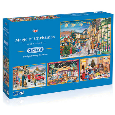 Magic of Christmas - 4 x 500 brikker
