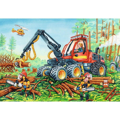 Diggers at Work - 2 x 24 brikker