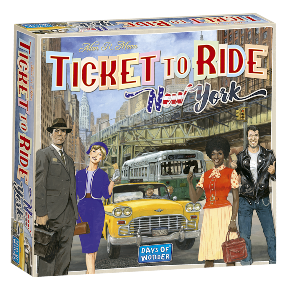 Ticket to Ride: New York (dansk)