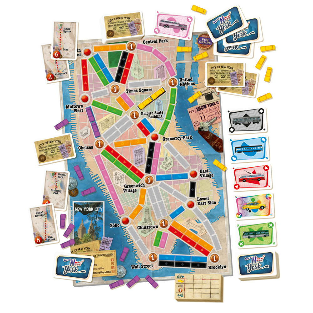 Ticket to Ride: New York (dansk)