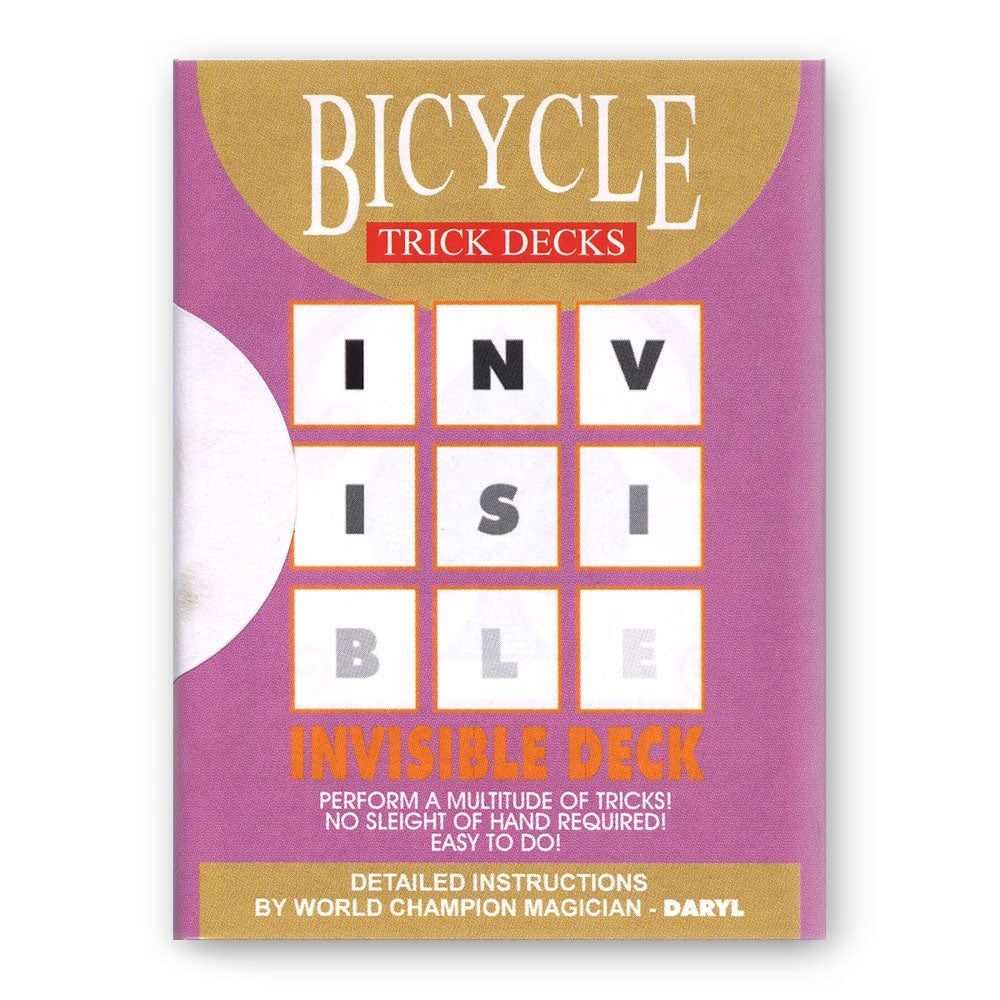Bicycle Invisible kort