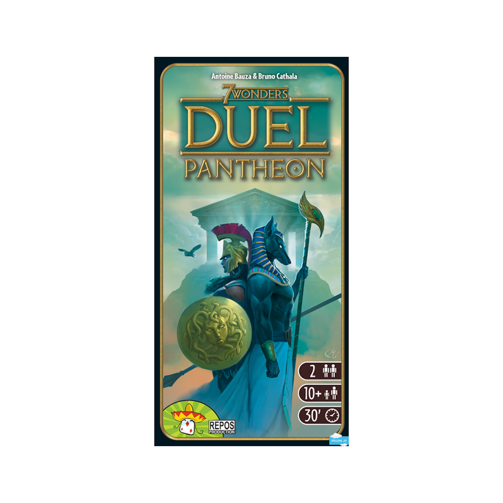 7 Wonders Duel: Pantheon (dansk)