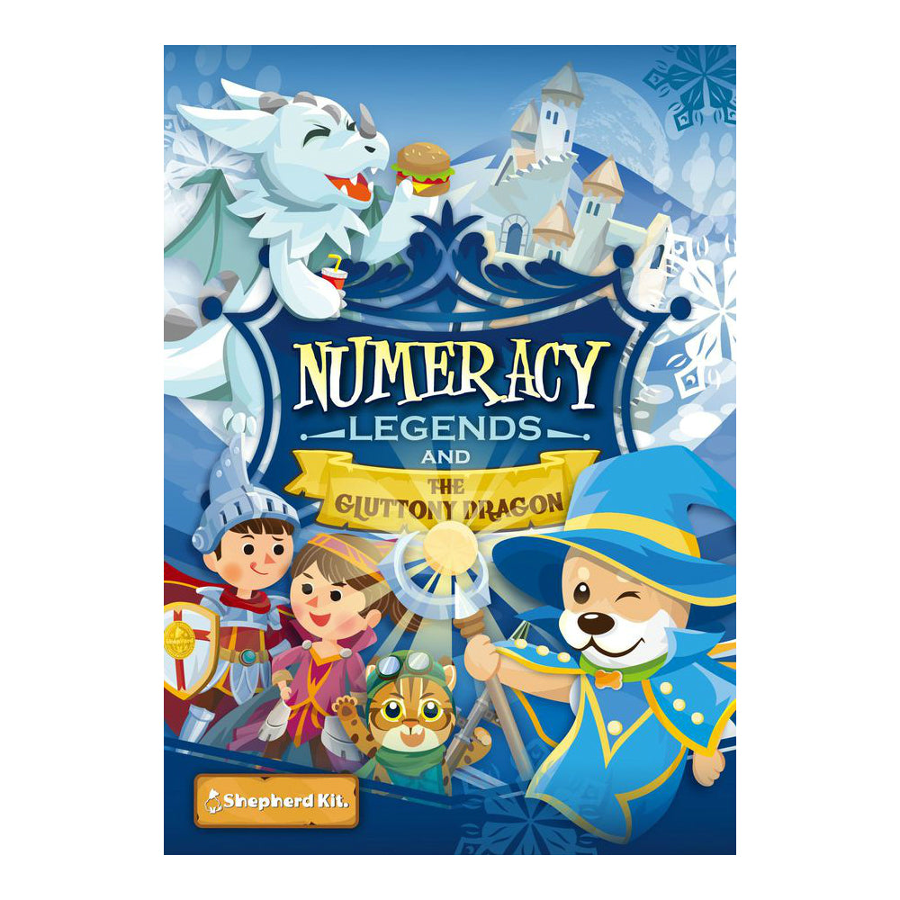 Numeracy Legends and The Gluttony Dragon
