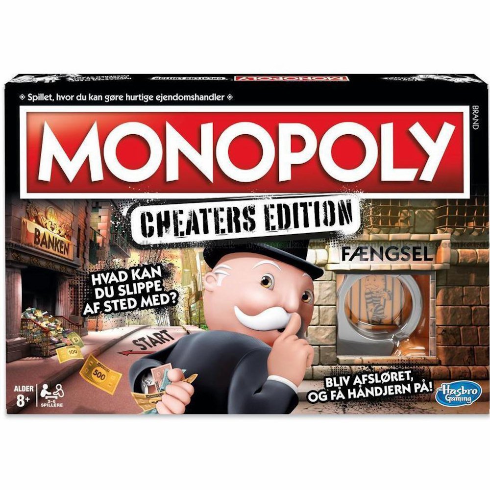 Monopoly: Cheater's edition (dansk)