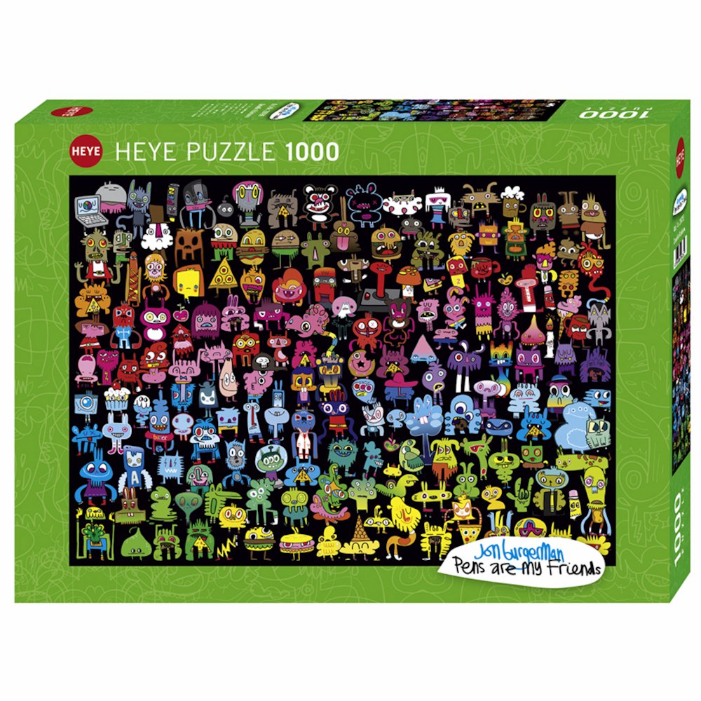 Doodle Rainbow - 1000 brikker