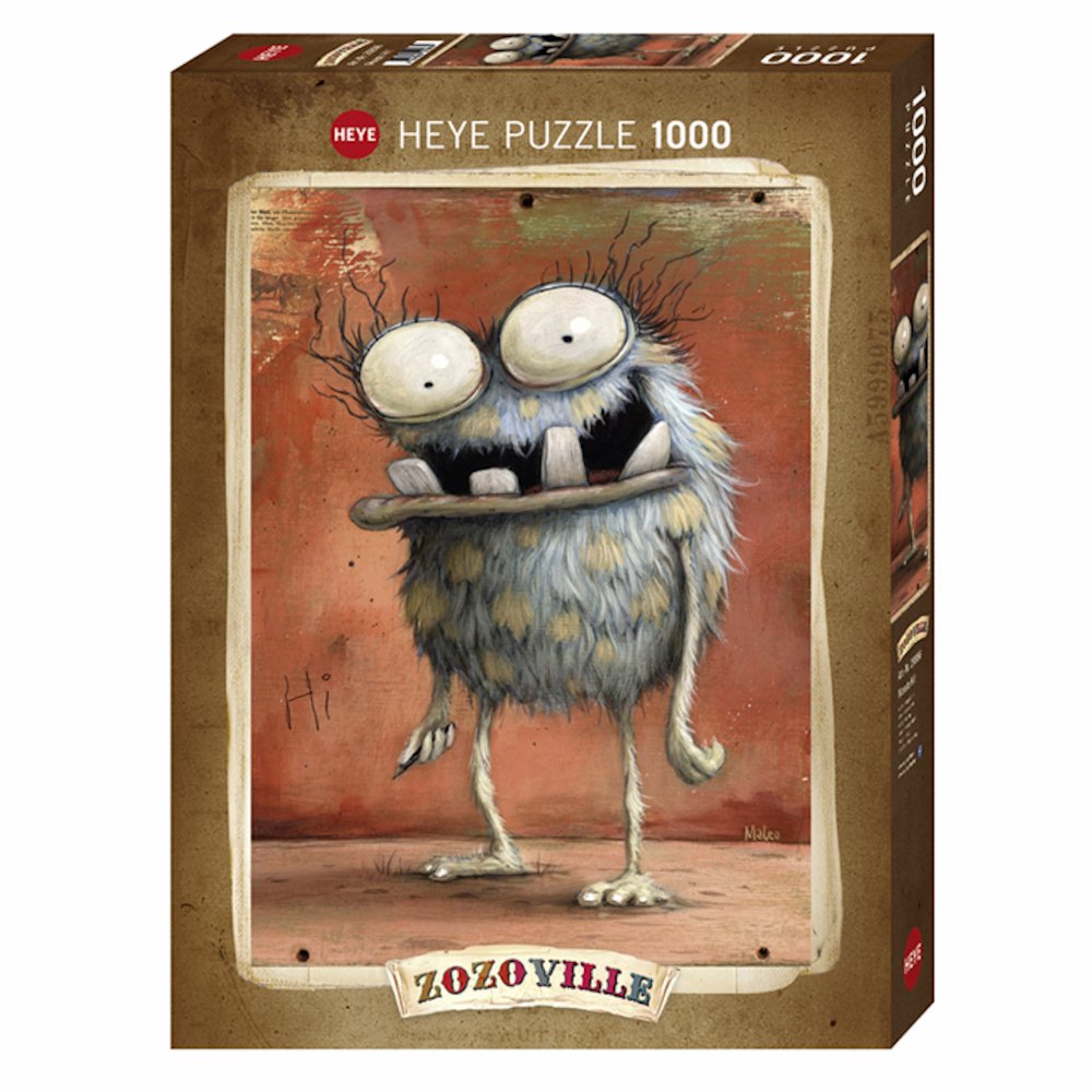 Zozoville: Monsta Hi - 1000 brikker