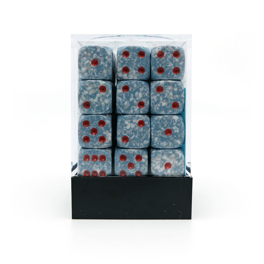 36 stk speckled air terninger (12 mm)