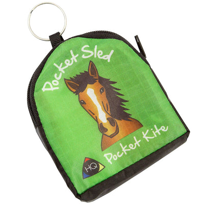 Green horse pocket drage