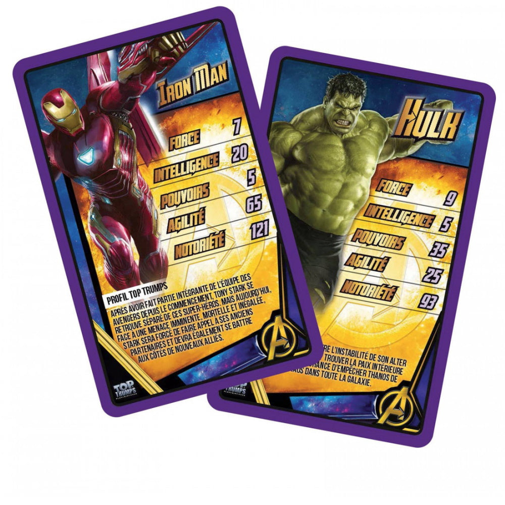 Avengers Infinity Top Trumps