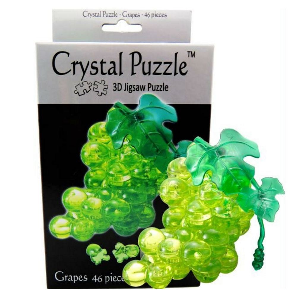 Drueklase (grøn) - 3D Crystal