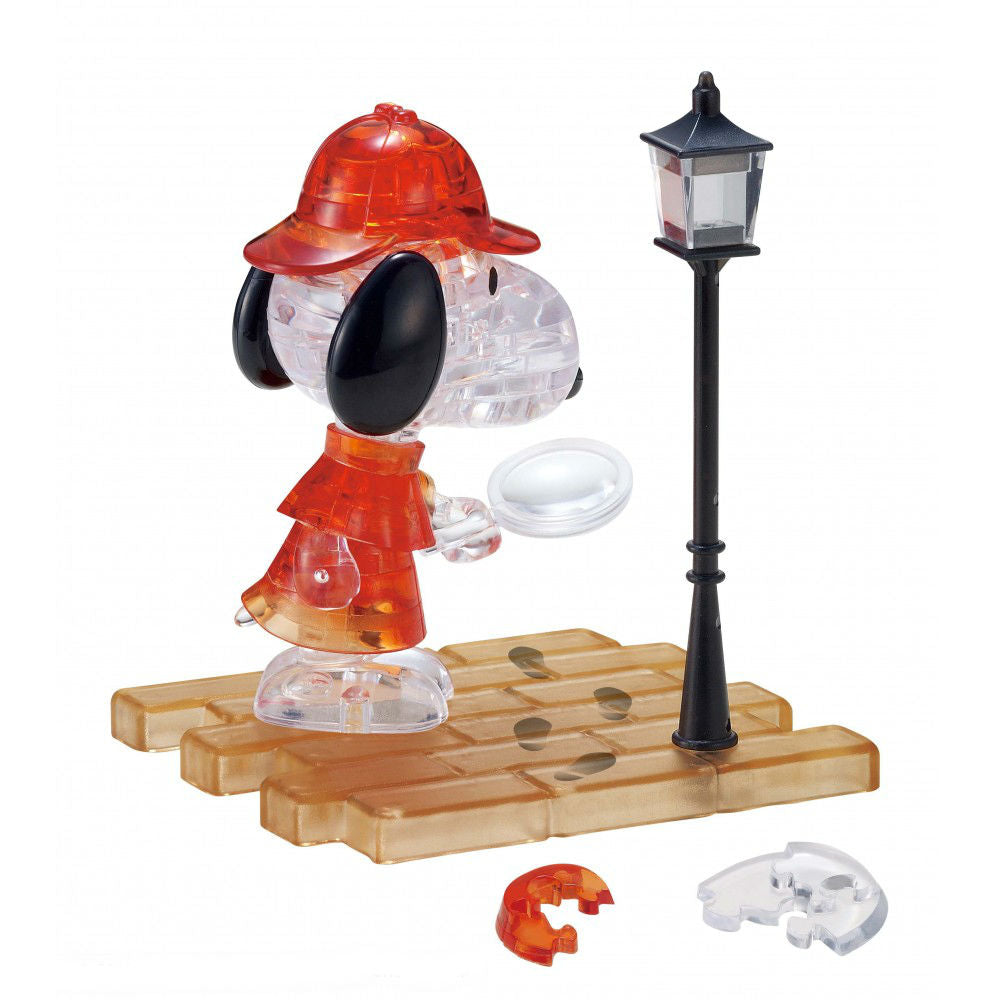 Detektiv Snoopy - 3D Crystal