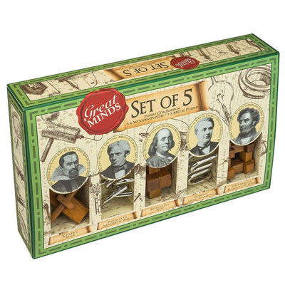 Great Male Minds (5 puzzles)