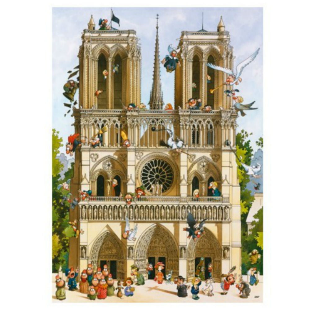 Vive Notre Dame - 1000 brikker