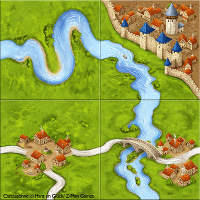 Carcassonne (engelsk)
