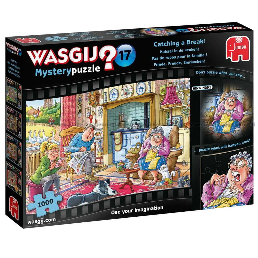 Wasgij Mystery 17 - 1000 brikker
