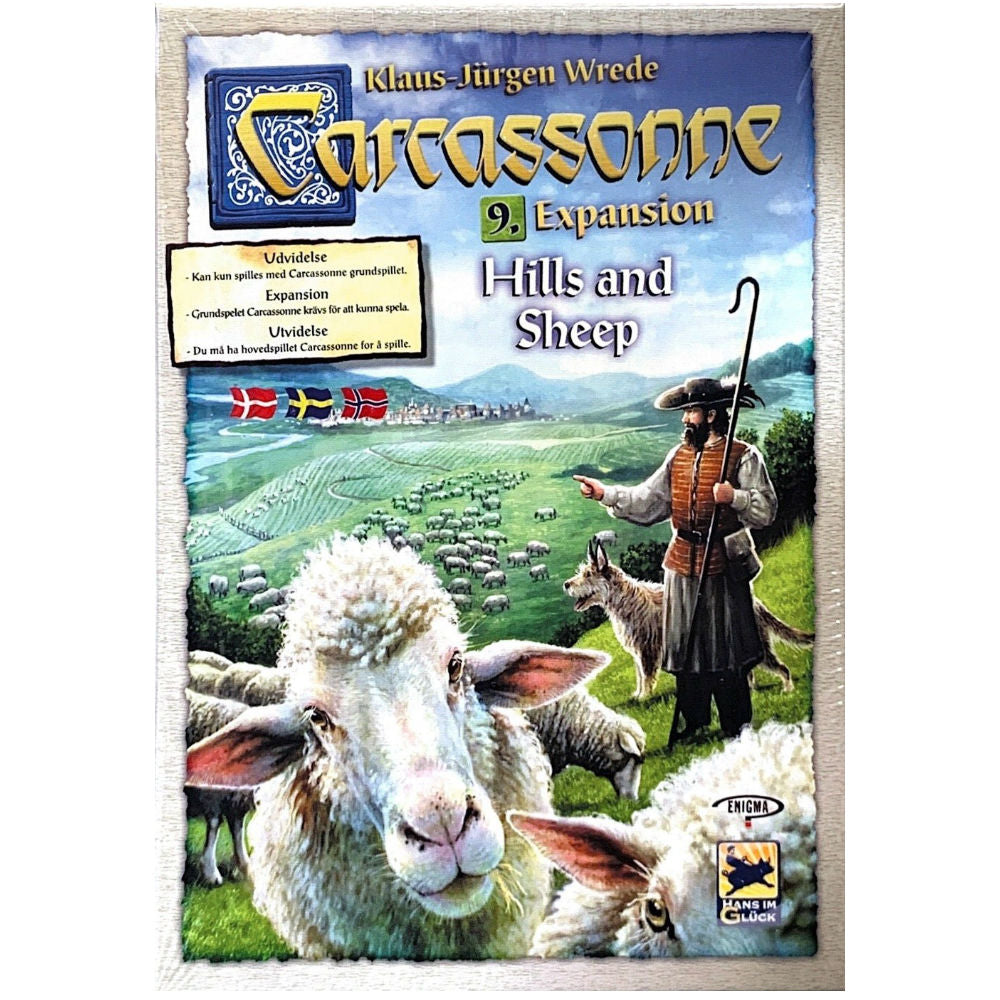 Carcassonne: Sheep and Hils (dansk)
