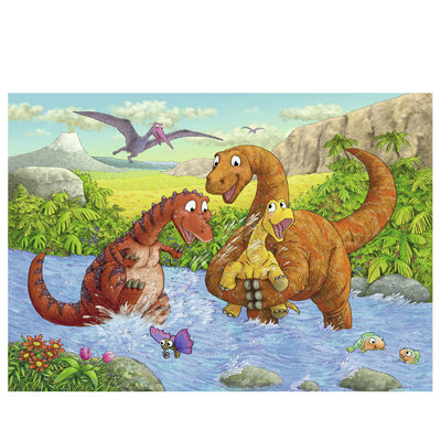 Dinosaurs at Play - 2 x 24 brikker
