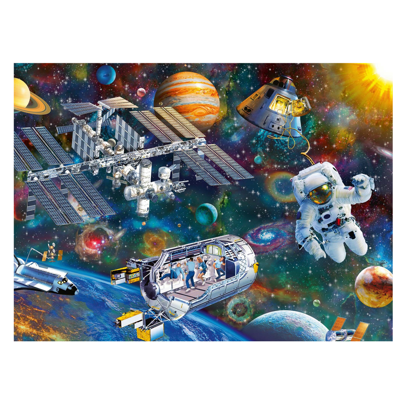 Cosmic Exploration - 200 XXL brikker