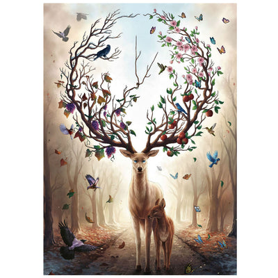 Magical Deer - 1000 brikker
