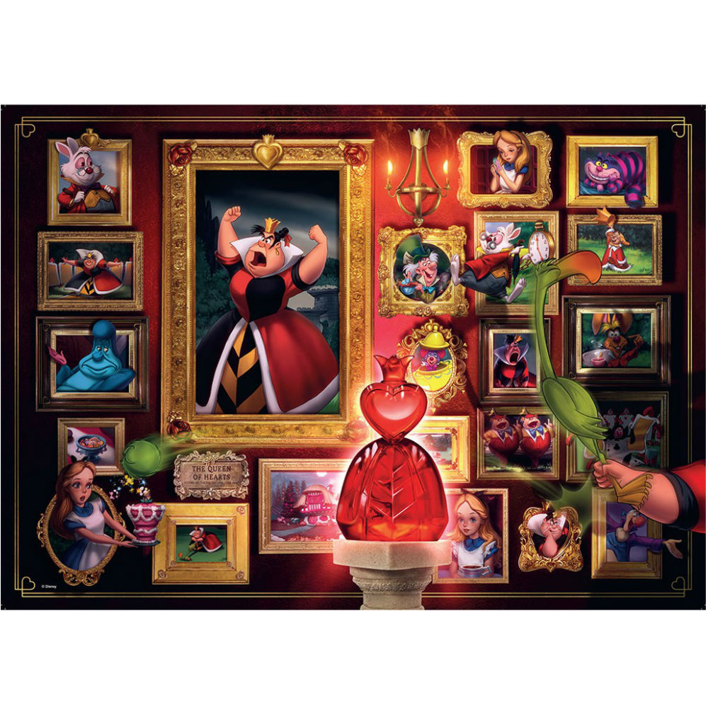 Disney Villainous: Queen of Hearts - 1000 brikker
