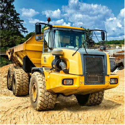 Digger at work - 3 x 49 brikker