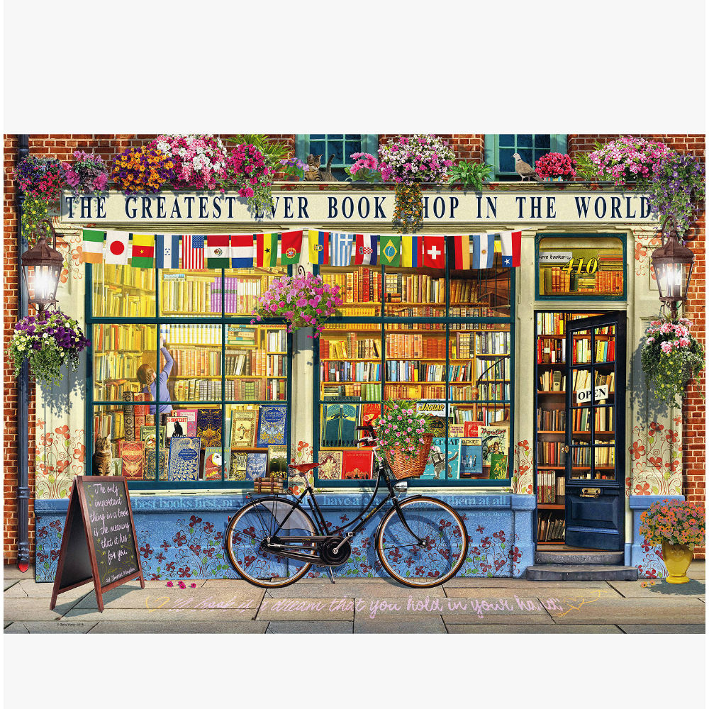 The Greatest Bookshop - 1000 brikker