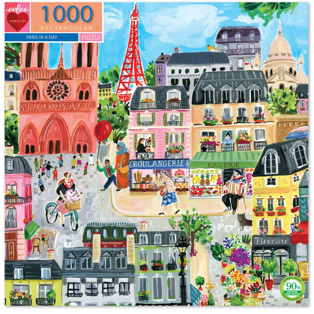 Paris in a Day - 1000 brikker