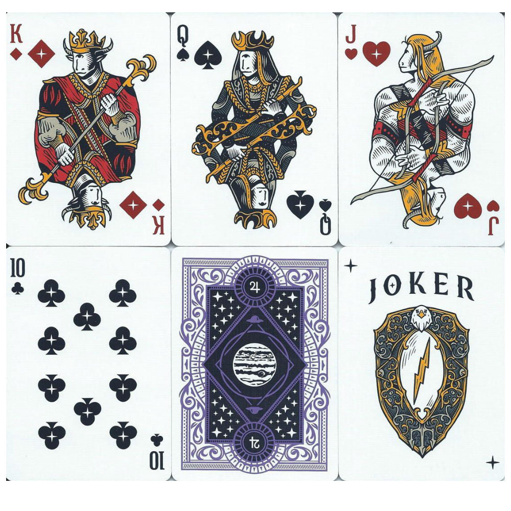 Planet Jupiter playing cards – Games