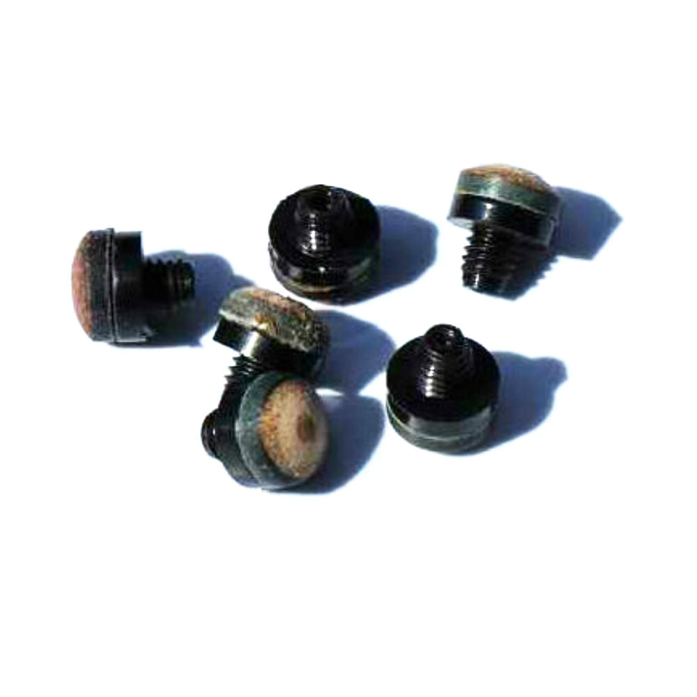 6 stk skruelæder (12mm)