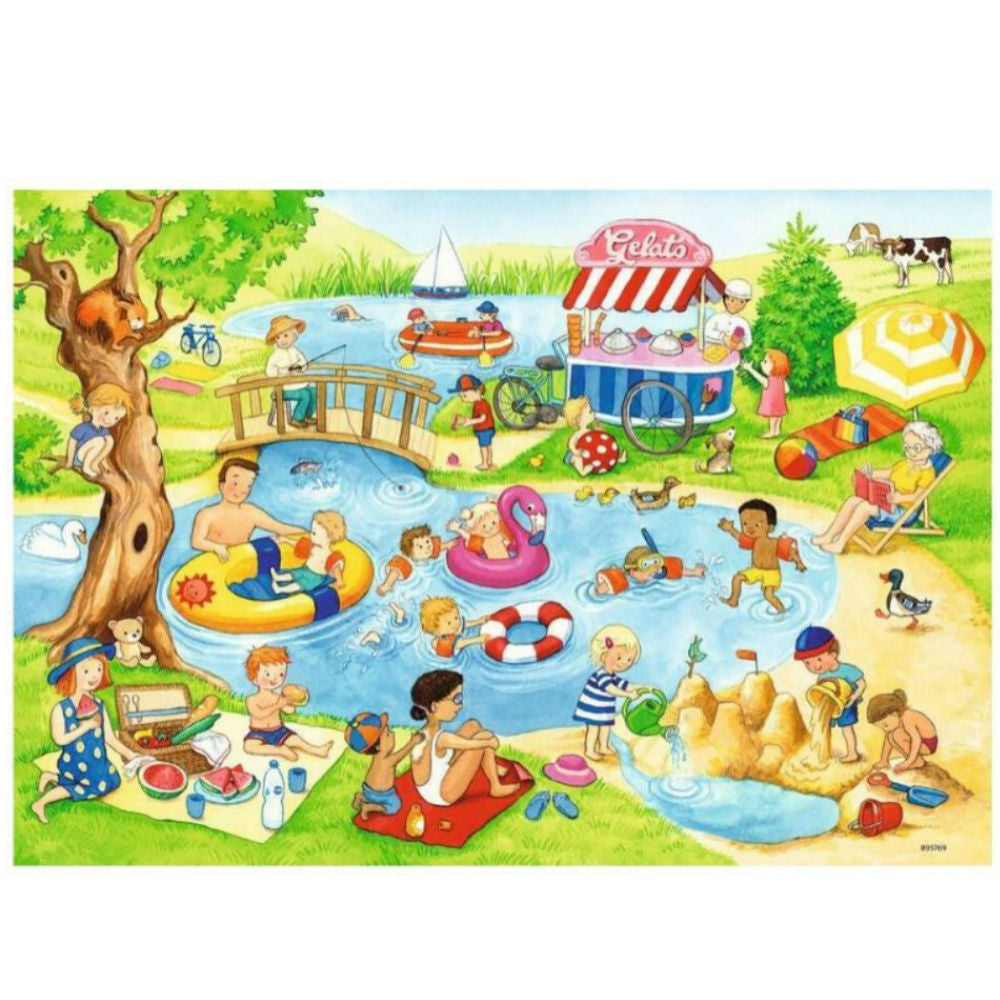 Swimming at the Lake - 2 x 24 brikker