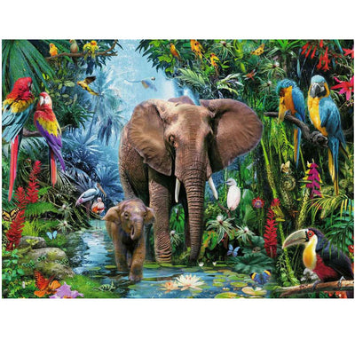 Elephants at the Oasis - 150 brikker