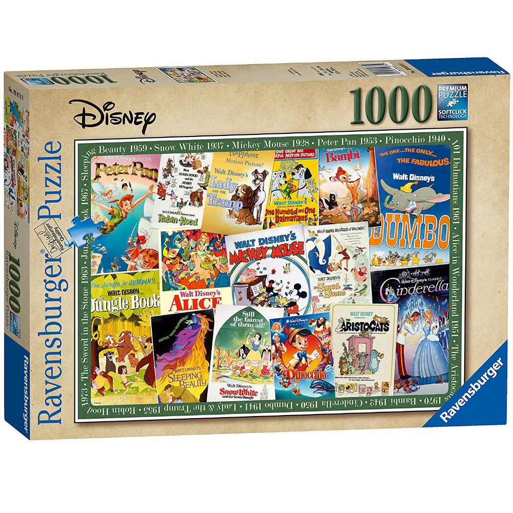 Disney Vintage Posters - 1000 brikker