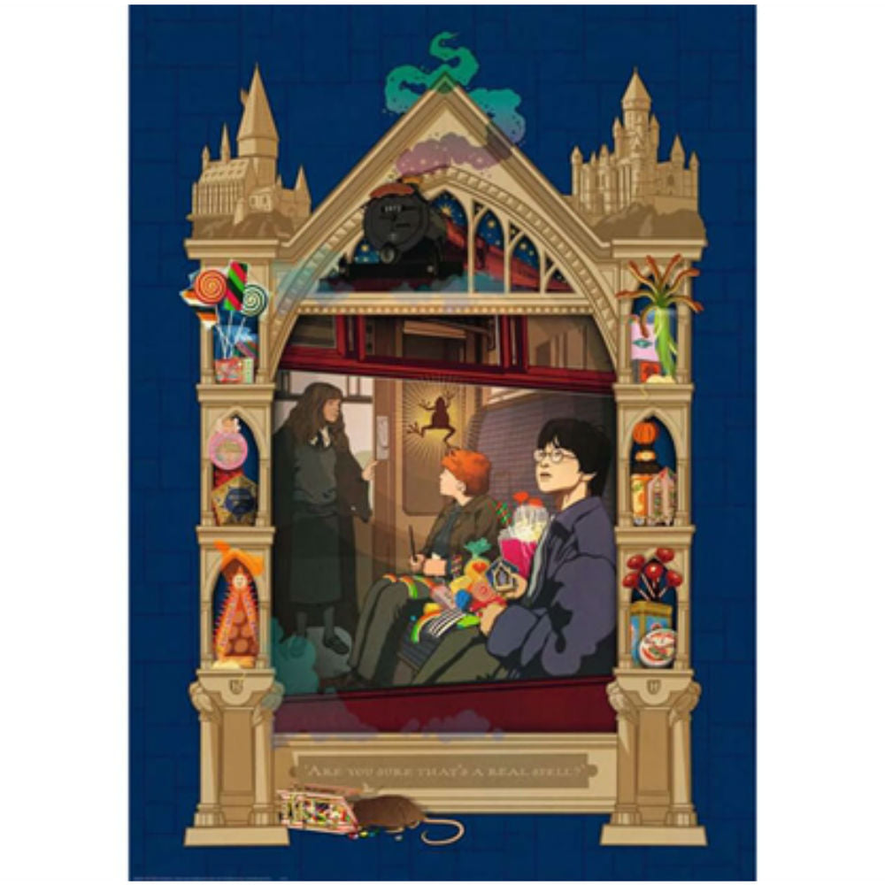 On the Way to Hogwarts - 1000 brikker