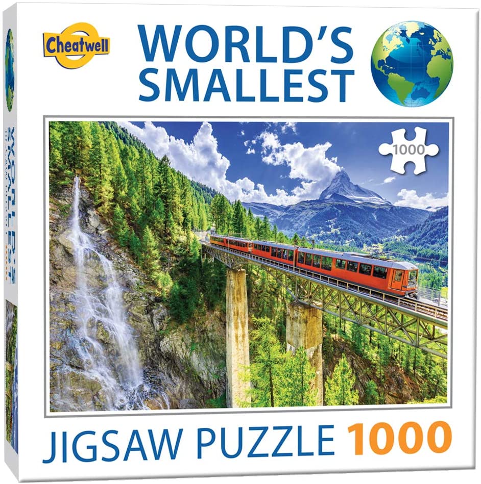 World's Smallest: Matterhorn - 1000 brikker