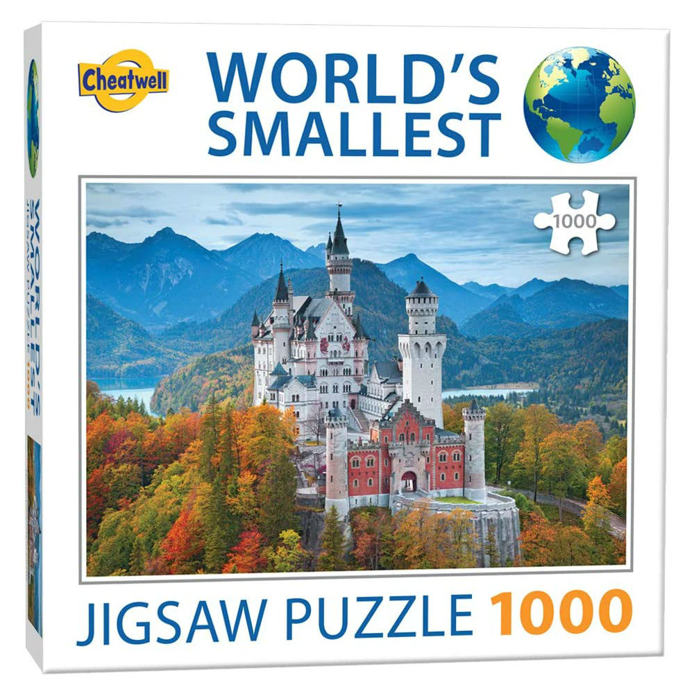 World's Smallest: Neuschwanstein - 1000 brikker