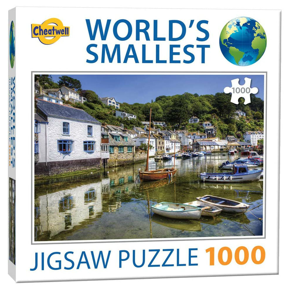 World's Smallest: Polperro - 1000 brikker