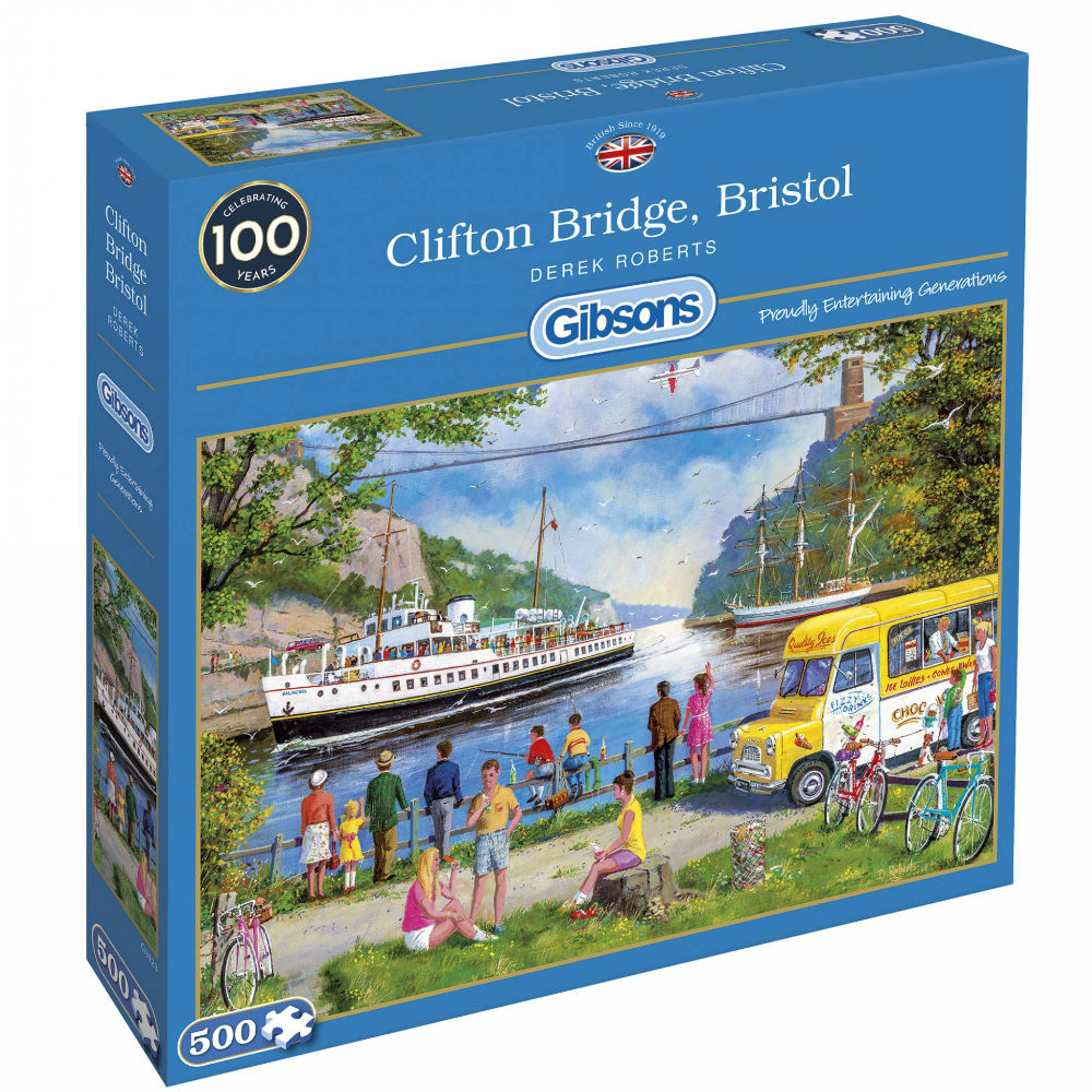 Clifton Bridge Bristol - 500 brikker