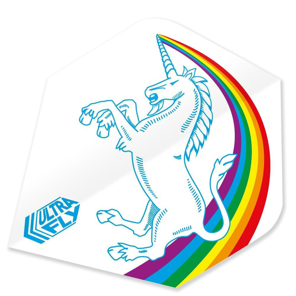 Unicorn Rainbow Plus flights (hvide)