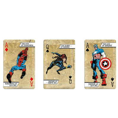 Marvel Retro Superheroes spillekort