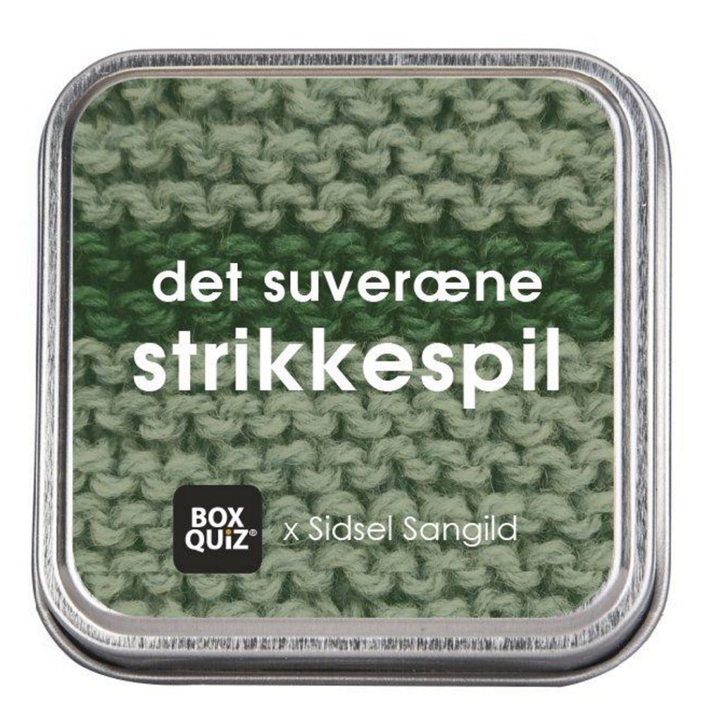 Box Quiz: Det suveræne strikkespil