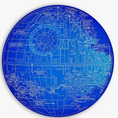 Star Wars Death Star - 1000 brikker