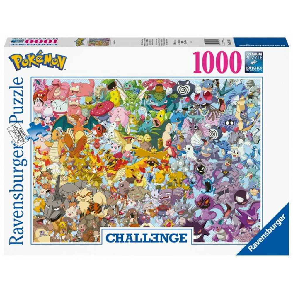 Challenge: Pokémon - 1000 brikker